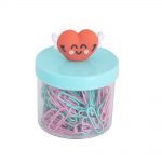 BOX OF PAPER CLIPS – HEART