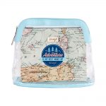 SET OF 2 TOILETRIES BAGS - ADVENTURE IS MY BEST MAKE-UP