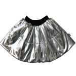 SILVER SKY Circle Skirt