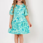 Pattern Dress Mint Size 4