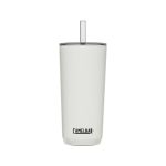 Camelbak 20oz Straw Tumbler, Insulated Stainless Steel - White