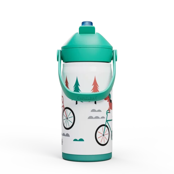 Insulated Straw Bottle 350ml – Biking Dogs - Image 3
