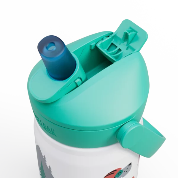 Insulated Straw Bottle 350ml – Biking Dogs - Image 2