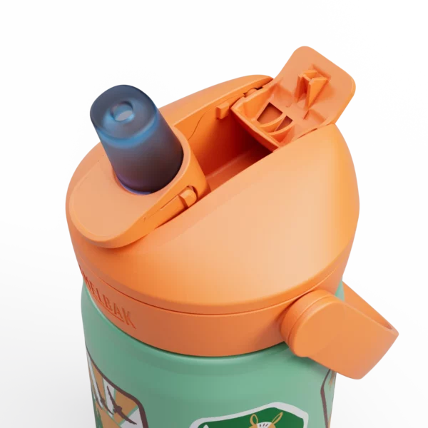 Insulated Straw Bottle 350ml – Camp Badges - Image 3