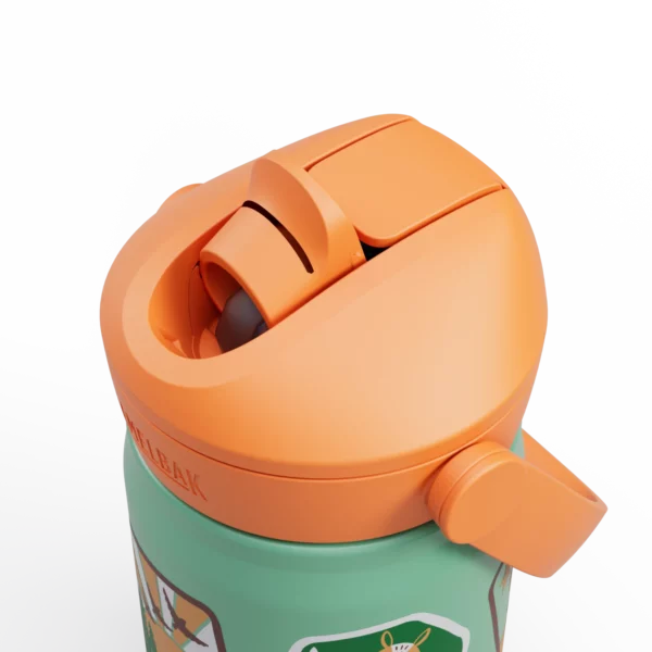 Insulated Straw Bottle 350ml – Camp Badges - Image 4