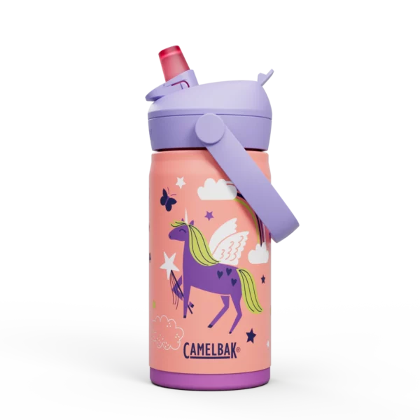 Insulated Straw Bottle 350ml –Magic Unicorns