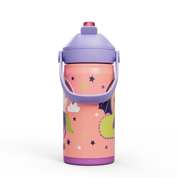Insulated Straw Bottle 350ml –Magic Unicorns - Image 2