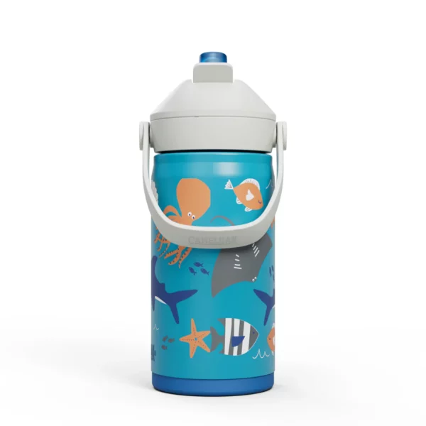 Insulated Straw Bottle 350ml – Ocean Life - Image 3